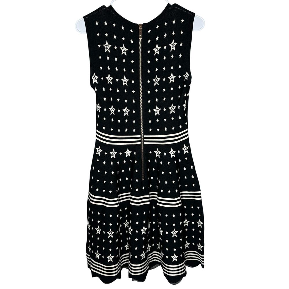 Ted Baker Mariae Star Dress Black Size 3/US8 - Picture 7 of 12